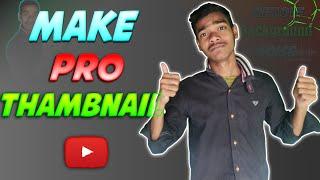 how to make pro thumbnail on android |  professional thumbnail on mobile | hindi |2021