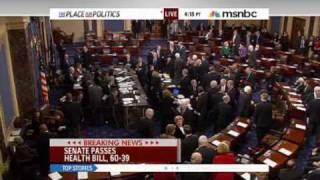 Senate passes historic health care bill