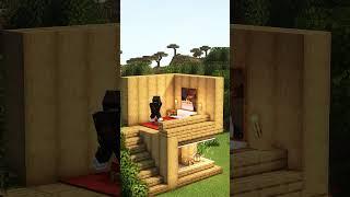 Minecraft Easy Starter House  #minecraft