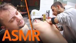 STRONG ASMR SLEEP THERAPY | ASMR Head, Back, Leg, Arm Massage In Turkish Barber Shop