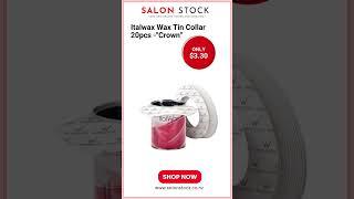  Keep Your Waxing Station Clean with Italwax Wax Tin Collar – ""Crown"" 