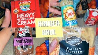 Kroger Grocery Haul | One person | See what I bought