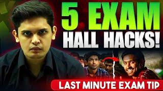 Last Minute Exam Tips| 5 Secret Exam Hall Hacks| Prashant Kirad