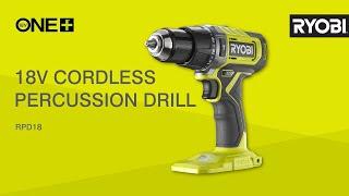 RYOBI® 18V ONE+™ Cordless Combi Drill [RPD18]