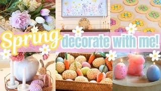 Spring DIY Decorate With Me! Spring Easter Home Decor! Early Spring Decor Ideas