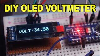 Arduino Nano OLED Voltmeter