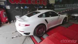 Porsche 991 Turbo Dyno Run and Drag Race at Vivid Racing