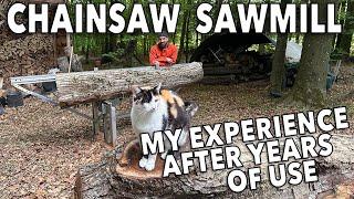 My honest review of Logosol chainsaw sawmill after years of use