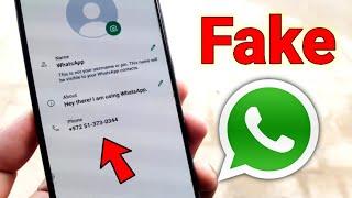 Fake whatsapp kaise banta hai | How to create Fake WhatsApp account 2025