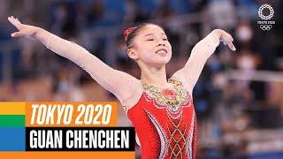  Guan Chenchen Winning Balance Beam Routine | Tokyo Replays