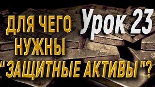 ТелеТрейд: Урок 23. Для чего нужны «Защитные активы»?