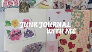 Junk Journal With Me || Journal and Chat  || Unaesthetic Journaling