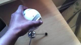 Blue Snowball Microphone Unboxing