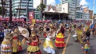 SALVADOR BAHIA - CARNAVAL FUZUÊ, GRUPOS CULTURAIS E BLOCOS COM MÚSICOS NO CHÃO