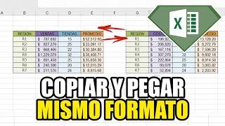 COPIAR Y PEGAR Formato de Celda en #Excel