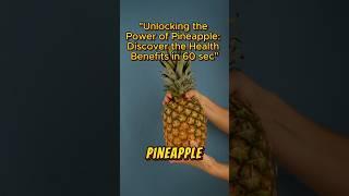 Nature's Sweet Secret: Dive Into the Incredible Health Advantages of Pineapple