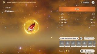 Upgrading Artifacts in Genshin Impact Efficiently