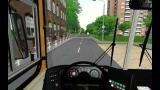 OMSI Sczecin - Rodaj cu autobuzul Ikarus 263