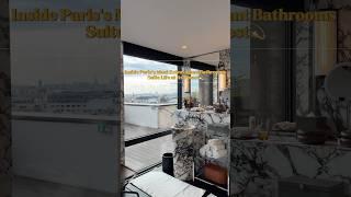 Marble, Views & Magic #paris #luxury #luxurytravel #luxuryhotel #travel #viralvideo #trending