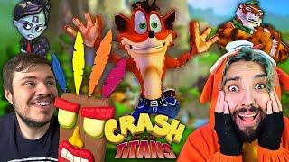 CRASH OF THE TITANS COM GABS E PUMA (FINALMENTE)!  | Live 10