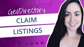 Geodirectory Addon Tutorial: Claim Listings