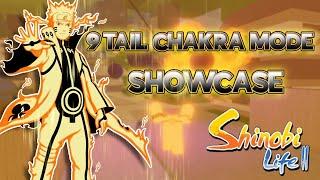 [ 2 NEW CODES ] 9 Tail Chakra Mode Showcase | Shinobi Life 2