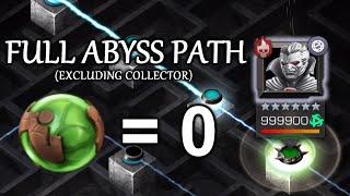 FULL ABYSS PATH IN 0 REVIVES (Excluding Collector)