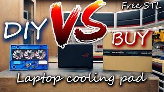 Is it better to BUY or DIY a laptop cooling pad?