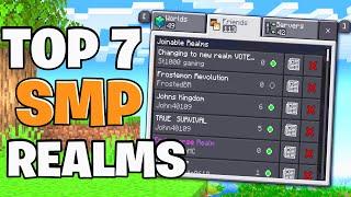 Top 7 Realms SMP For Minecraft Bedrock 1.21! - REALM CODES