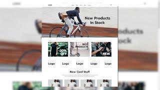 Create E-Commerce Website with HTML and CSS