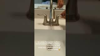 New design from Lennar that water should run on countertop - they refused that it is sh..t design