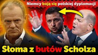 Słoma z butów Scholza. Niemcy boją się polskiej dyplomacji. Major wywiadu Robert Cheda