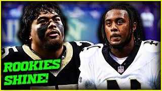 Saints Rookies SHINE vs Browns