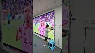 Goal Lionel #messi  connects perfectly with #jordi  Alba for Inter Miami. #leddisplay #eagerled