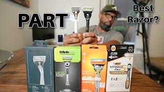 Best Razor Challenge Part 2...  Gillette, Harrys, Schick, Bic?