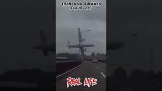 Plane crashes animation vs real life #fypシ #fyp #planecrash #reallife #animation #rip #aviation