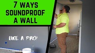 How to Soundproof a Wall - 7 Easy DIY Ways!