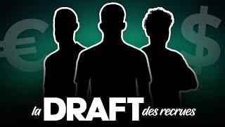  La draft des recrues... (avec @LesOUTSIDERZ)