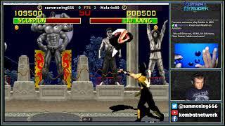 @Summoning666 Plays: Mortal Kombat 1992 on FightCade with Malario80 06-21-22