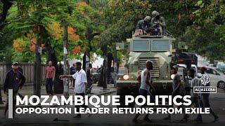 Clashes in Mozambique as main opposition leader Mondlane returns from exile