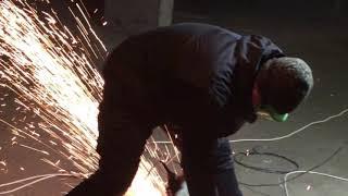 #Сварка Изготовление кронштейна! #Каксделатькронштейн для труб!
