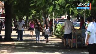 A walk through downtown Cancun