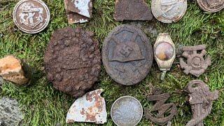 METAL DETECTING EASTERN FRONT WORLD WAR 2 - WW2 Relics found in forgotten woods