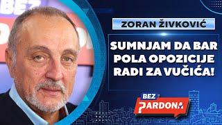 BEZ PARDONA | Zoran Živković: Sumnjam da bar pola opozicije radi za Vučića!