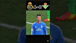 NonStop Goals Real Madrid | Real Betis ️ Real Madrid #football #laliga #highlights #ronaldo #shorts