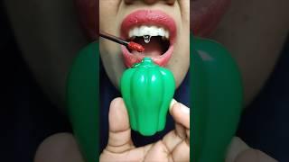 ASMR Magic "Paprika Lip Gloss" Turns into Candy! #short #shorts 1000