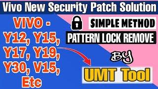 Vivo Y12/Y15/Y17 Pattern Unlock | Password Unlock By Umt Big Update 2023 Frp Unlock