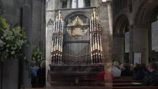Wagner The Ride of the Valkyries: Peter Dyke at Hereford Cathedral