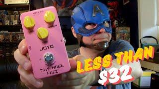 JOYO Tiny Huge Fuzz Pedal, Is It A Big Muff Clone?