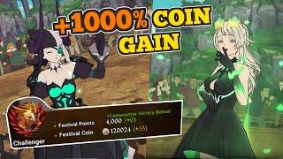 Use 1000% COIN FOOD and FARM HUNDREDS with Sabunak! Seven Deadly Sins Grand Cross